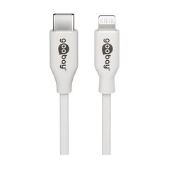 Goobay Lightning-kabel 2m hvid MFi
